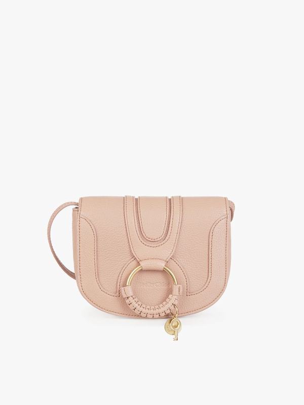 Mini Bolsos Mujer Chloé Hana Beige Grained Goatskin ANLB65248